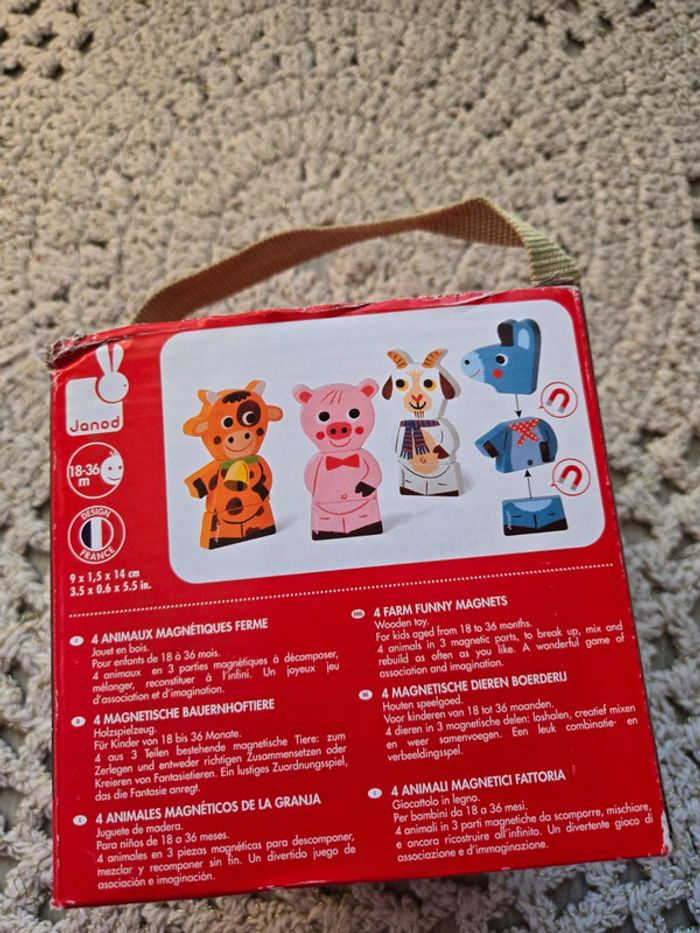 Animaux magnétiques de Janod Funny Magnets - photo numéro 7