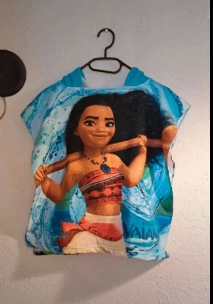 Poncho de bain vaiana - photo numéro 8