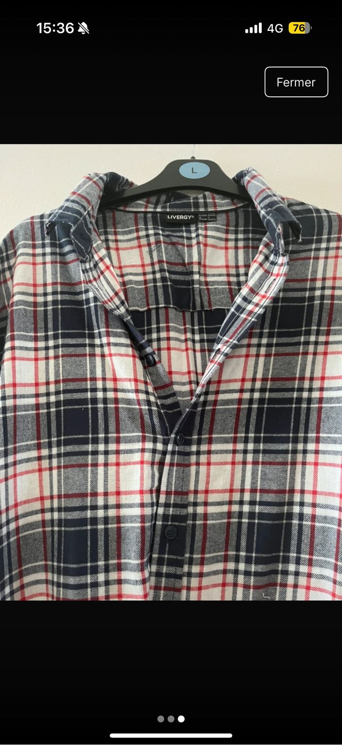 Chemise à carreaux - photo numéro 3