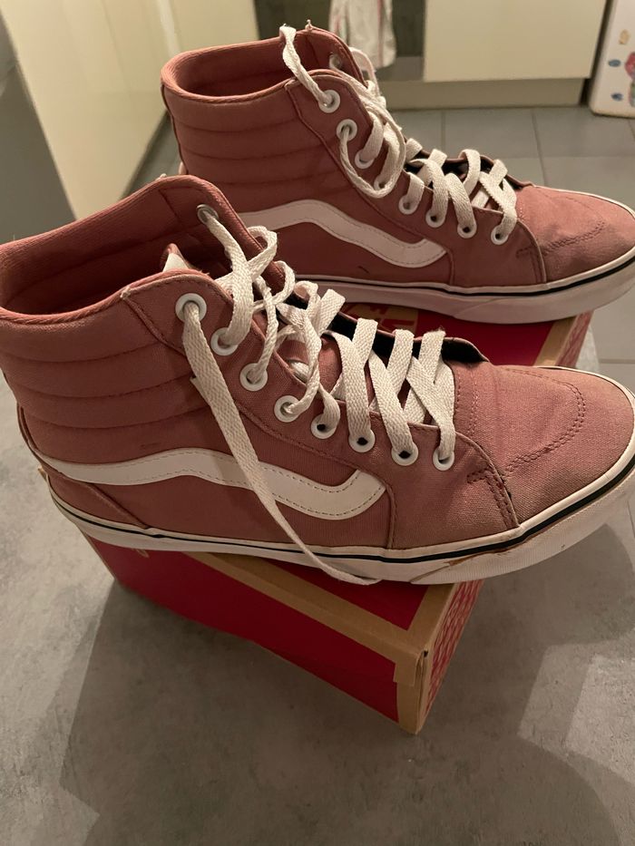 Chaussures femme vans haute - photo numéro 3