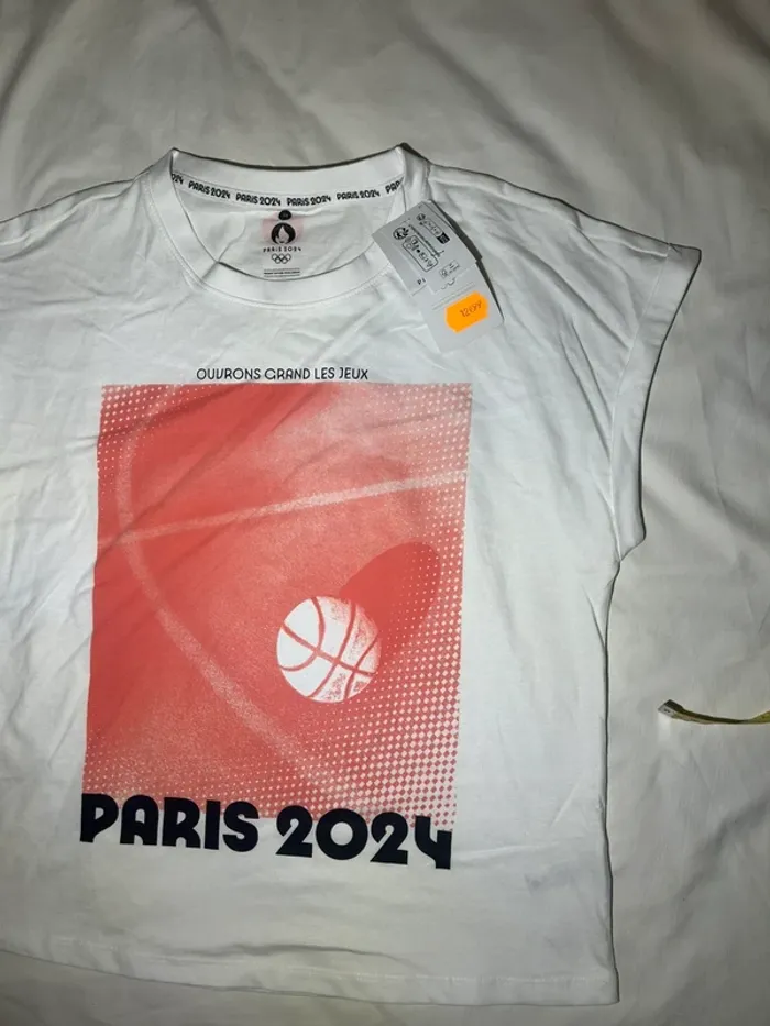 T-shirt jeux olympiques Paris 2024 - photo numéro 2