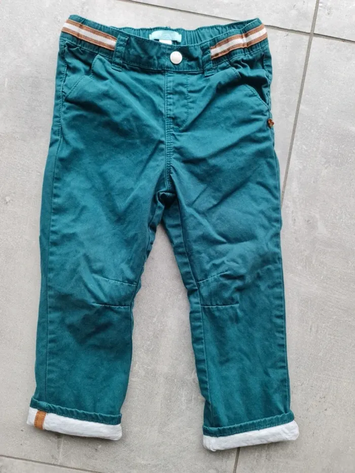 Ensemble mi saison hiver pull sweat à capuche pantalon 23 mois - photo numéro 4
