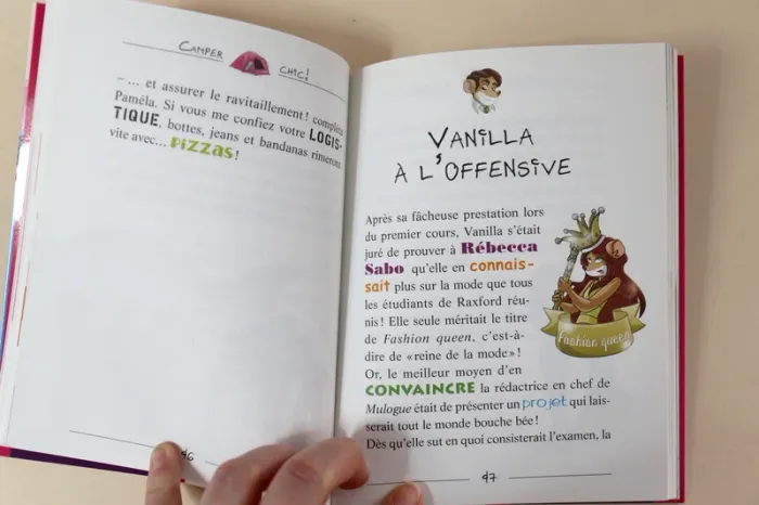Livre jeunesse (8 ans et +) Téa Stilton "Objectif mode" (tome 22) - photo numéro 3