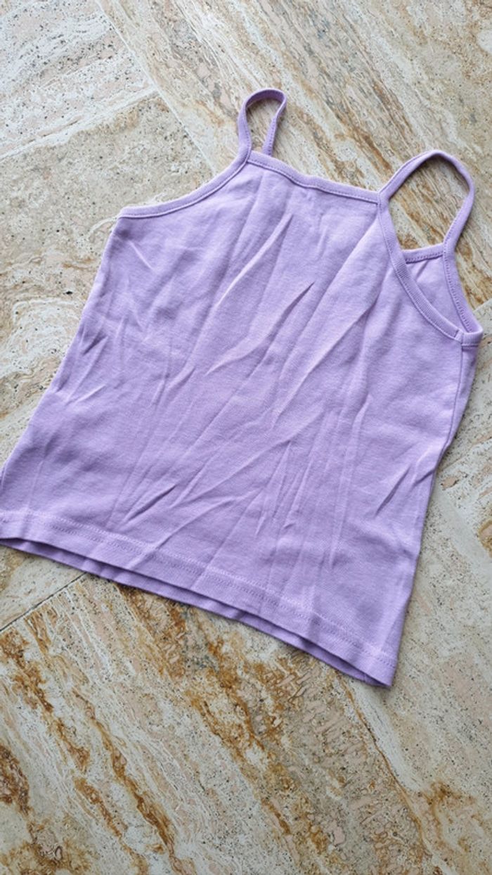 Debardeur fille 8 ans violet - photo numéro 5