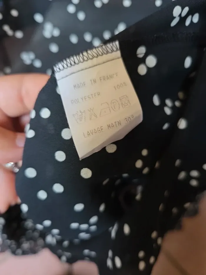 Chemise cœur croisé lacet qui passe par l'intérieur et qui se nouer au dos - photo numéro 6