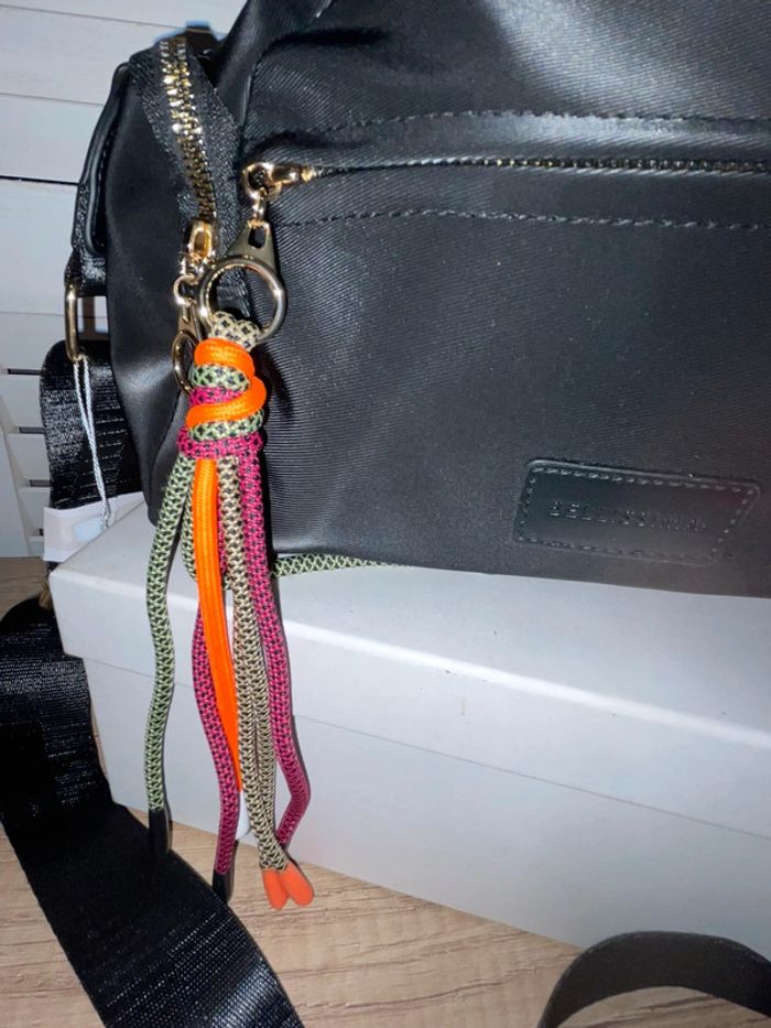 Sac a bandoulière noir Bellisima - photo numéro 2