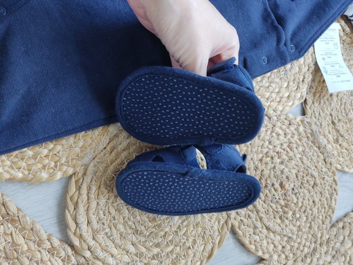 Ensemble Petit bateau salopette marinière - photo numéro 5