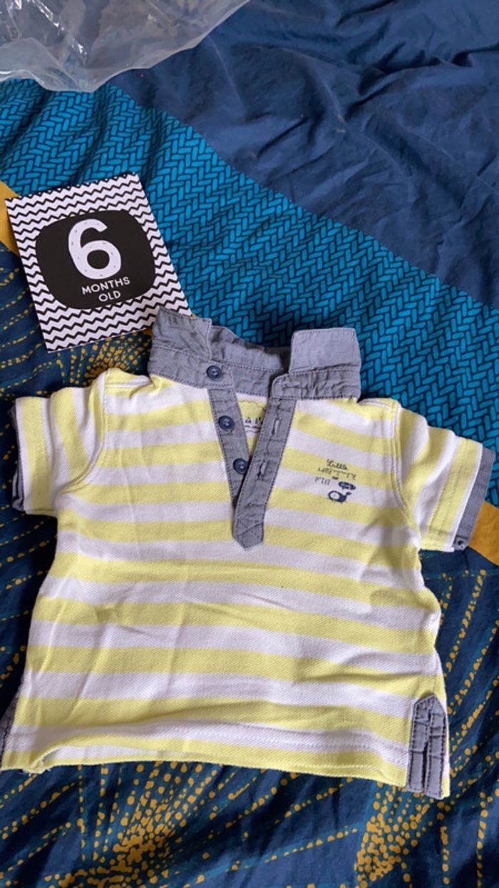 Polo manche courte 6 mois