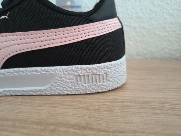 👟 Chaussures basket en toile fille Puma taille 36 noir et rose 🐾 - photo numéro 3