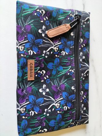 Pochette avant Cabaia Bleue à fleurs