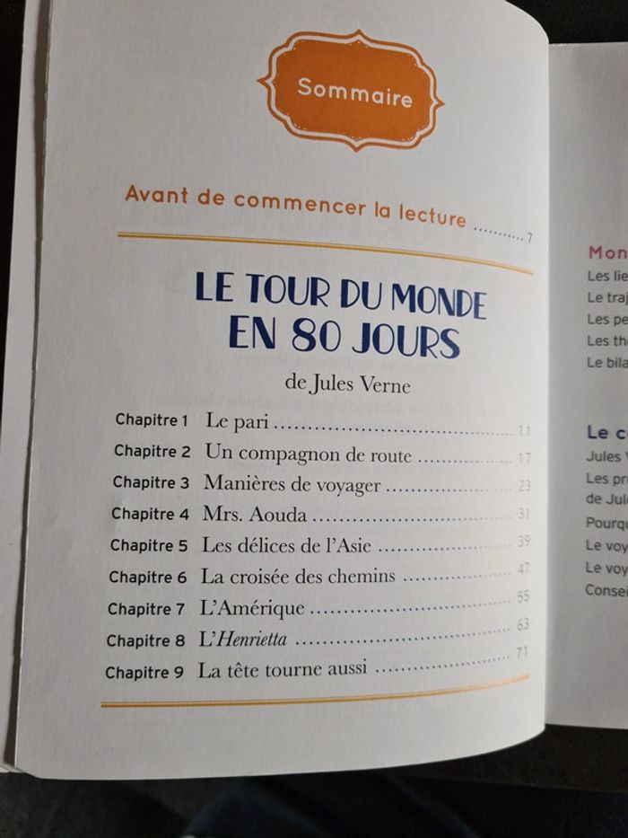 Livre scolaire Jules Verne - photo numéro 3
