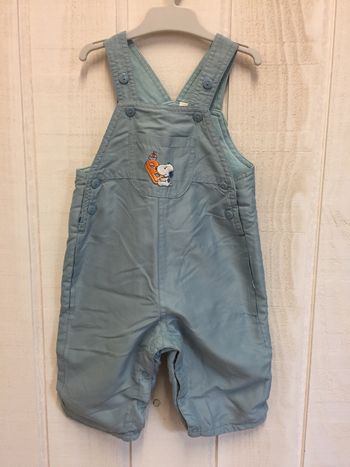 Salopette doublée Snoopy - 6m