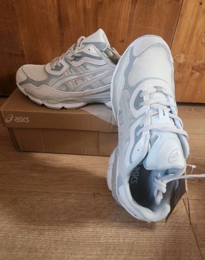 Asics gel nyc gris blanc 41 - photo numéro 3