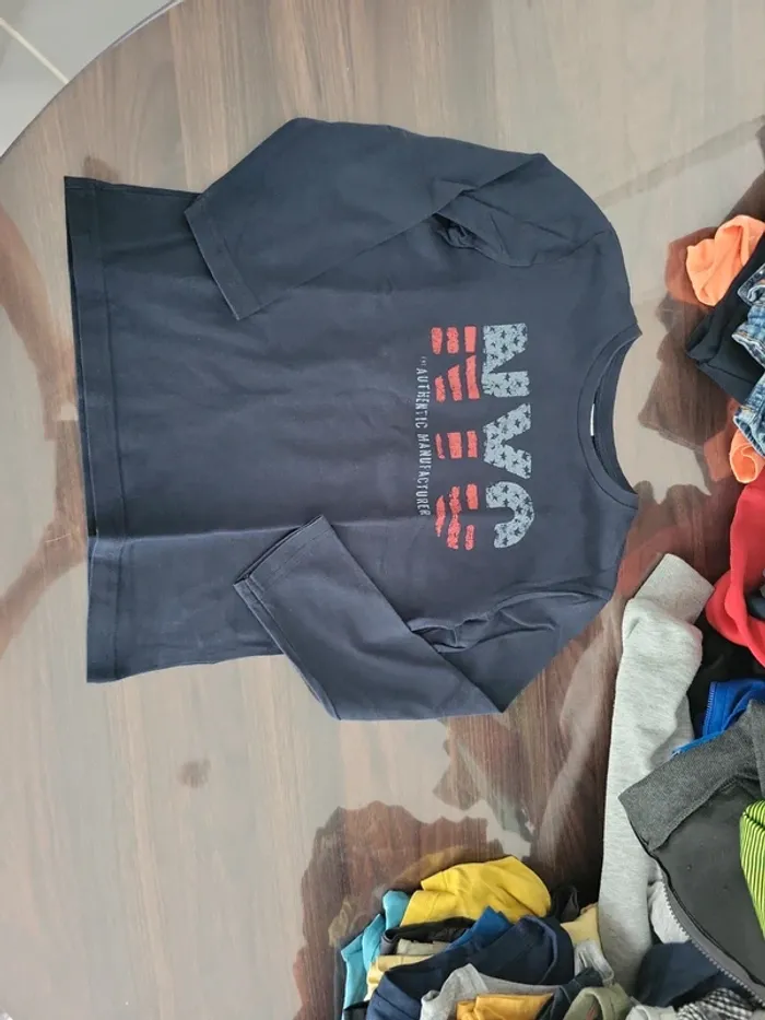Tee shirt manche longue tape a l oeil 8 ans 128cm