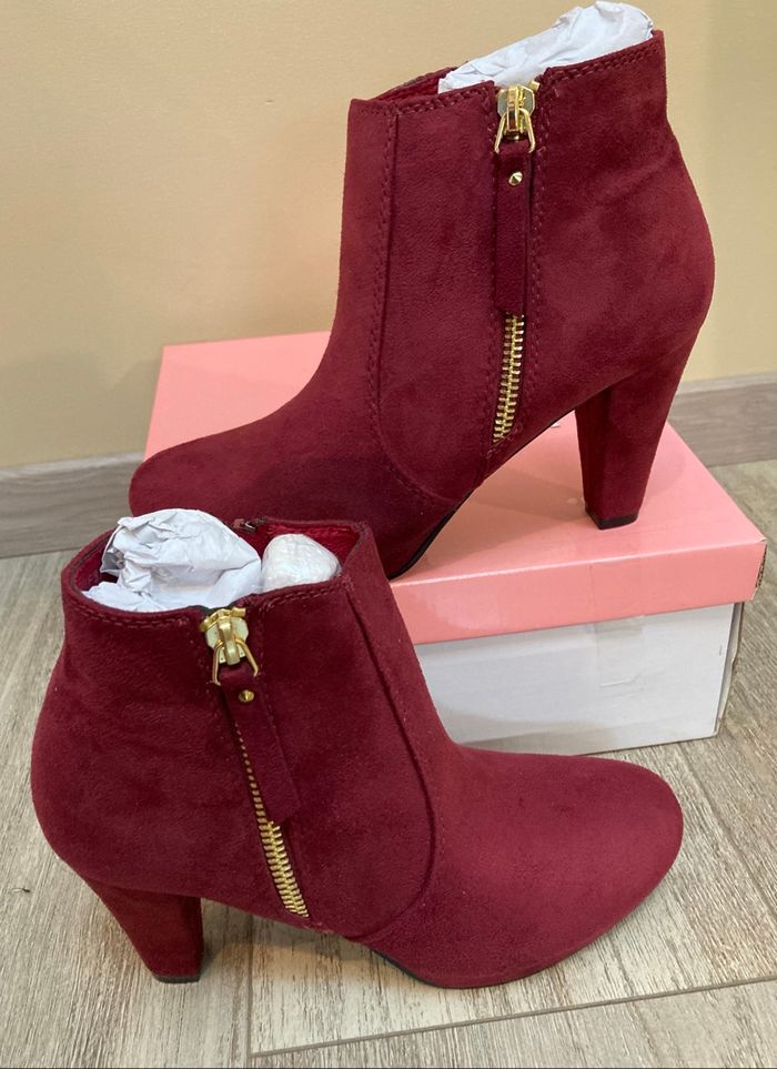 Bottines suédine - 36