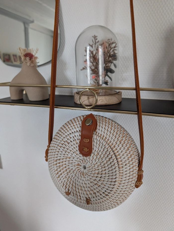 Sac bali en rotin