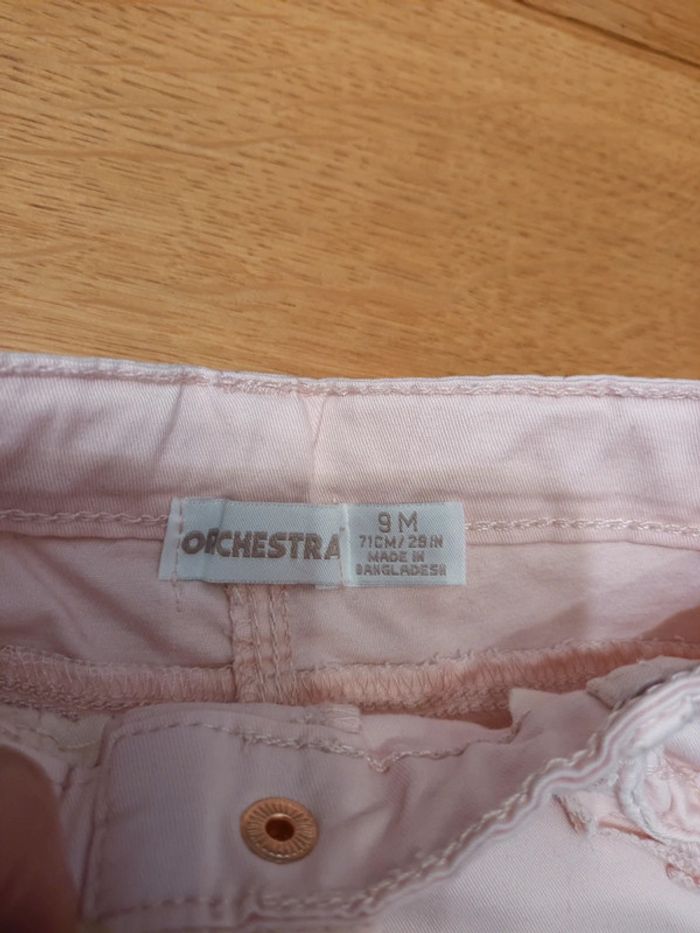 Lot de 3 pantalons 6 et 9 mois - photo numéro 4