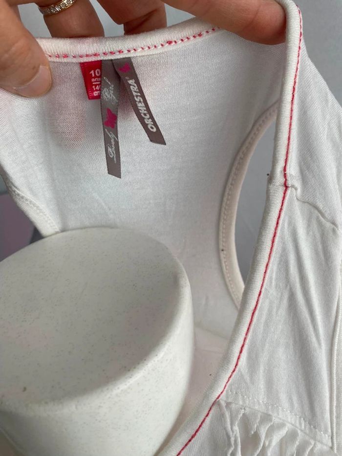 Ensemble été fille 10 ans short et top réf F10 203 - photo numéro 4