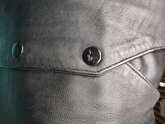 Gilet sans manche en cuir femme - photo numéro 4