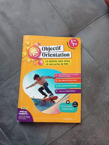 Objectif orientation 1re Tle