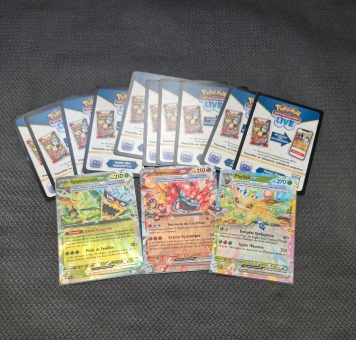 Pokemon pokeball reverse ev10 ev10.5 ev8.5 ex reverse ( pas etb display mini tin upc dracaufeu) - photo numéro 10