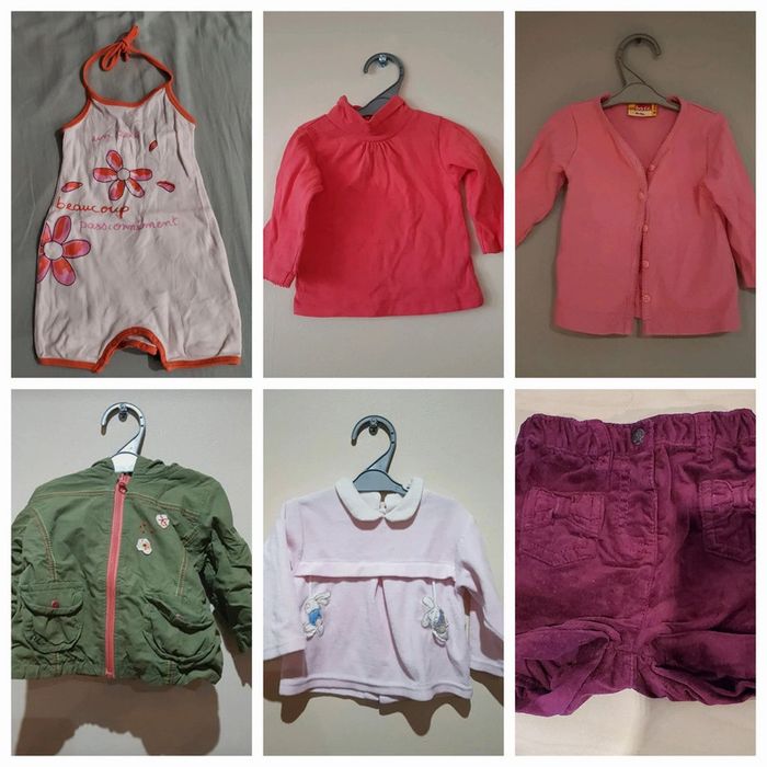 Lot fille 6 mois