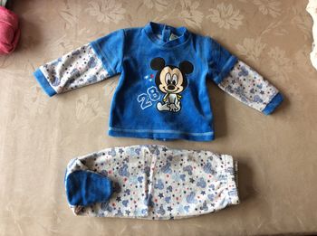 Pyjama 2 pièces Mickey 6/9 mois