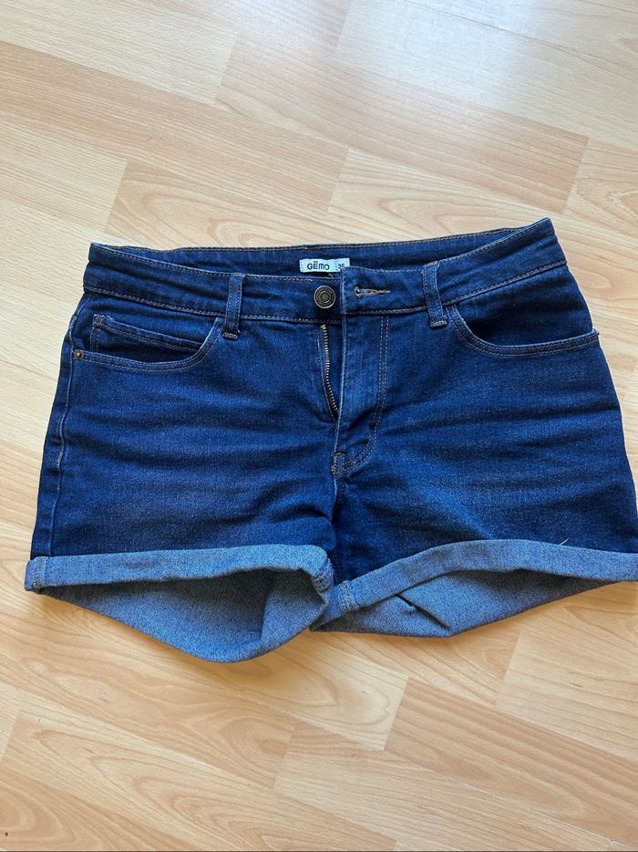 Short en jean