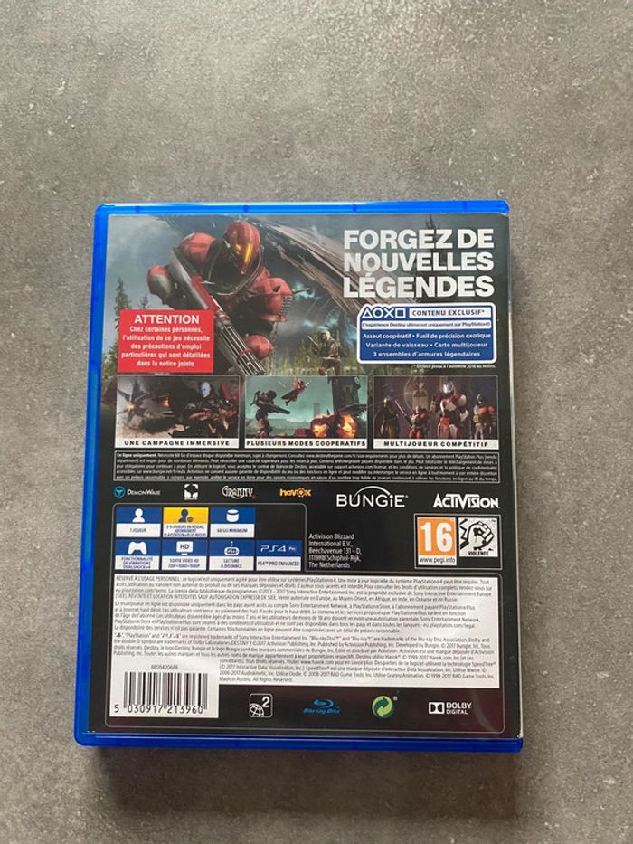 Jeu Destiny 2 - photo numéro 2
