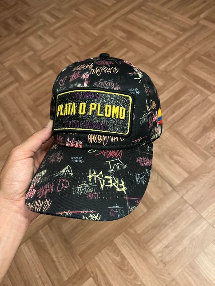 Casquette Plata o Plomo SKR strass
