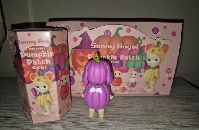 Sonny angel lop ear rabbit / 🐰 lapin belier collection halloween  serie Pumpkin Patch neuf - photo numéro 2