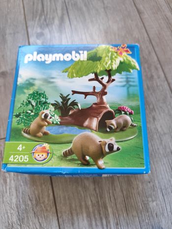 Famille de ratons laveurs playmobil