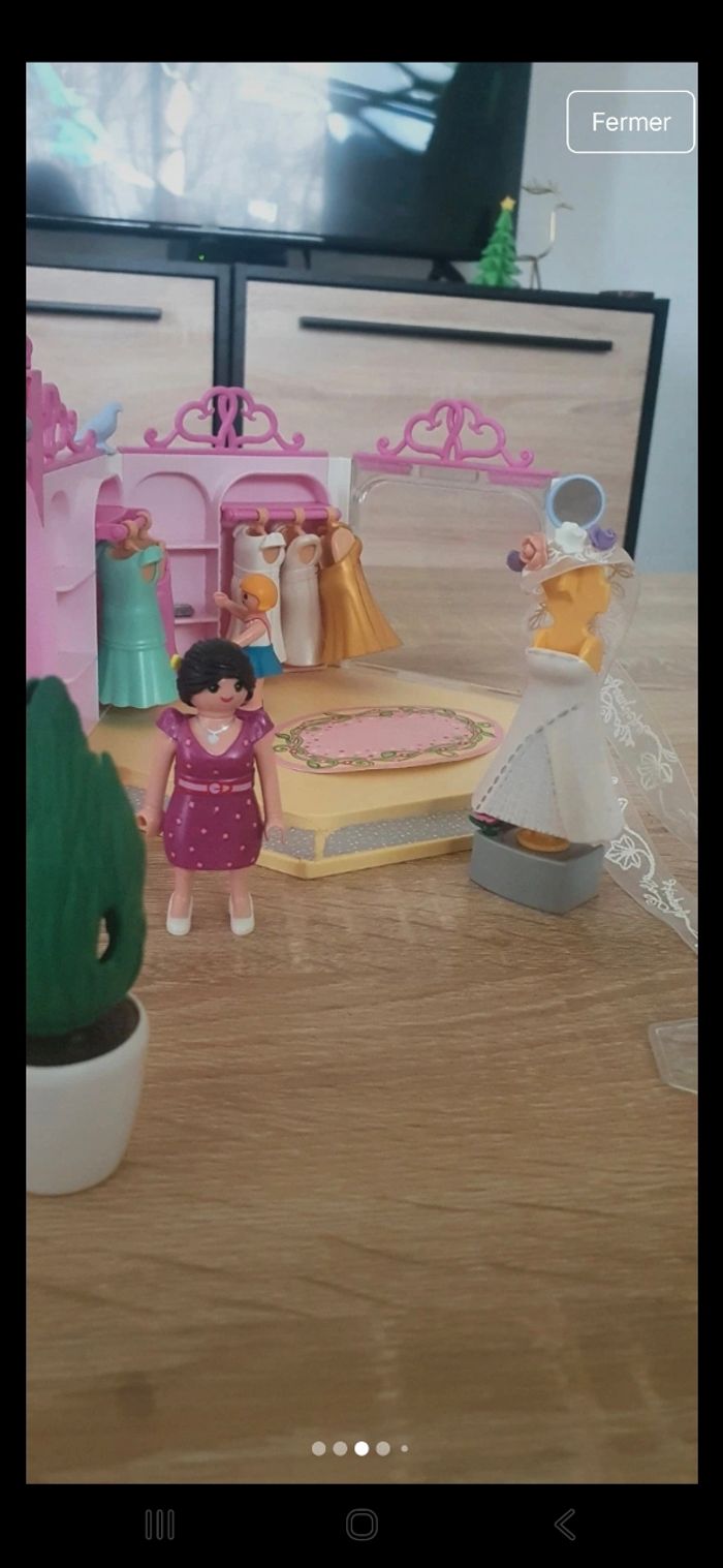 Salon de mariage playmobil