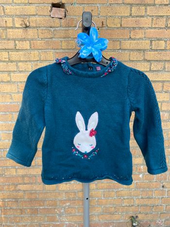 Pull bleu Sergent major 24 mois
