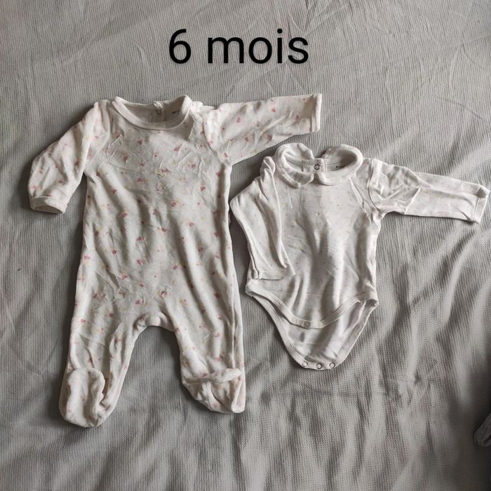 Ensemble pyjama + body Bouchara 6 mois