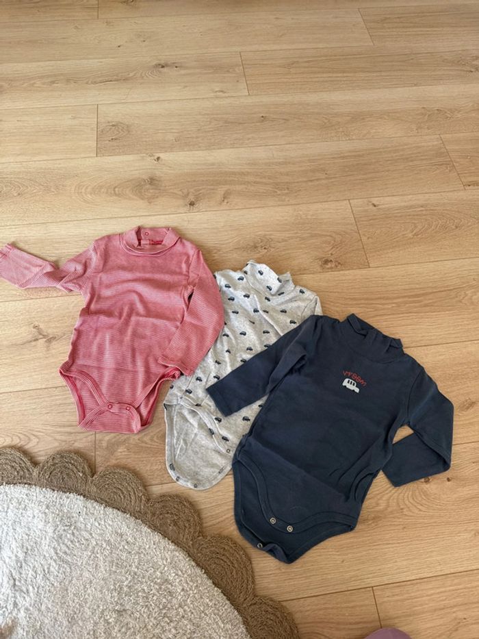 Lots de 3 bodie sous pull - photo numéro 2