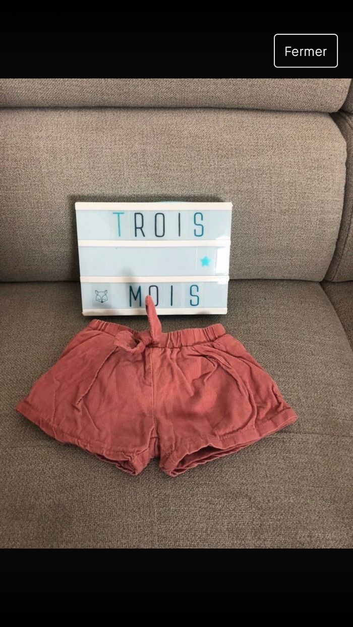 Short velours