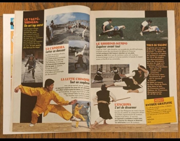 Ancien journal de mickey avec cadeau autocollants Pocahontas N°2313 de 1996 vintage - photo numéro 6