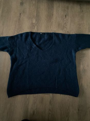 Pull bleu marine femme