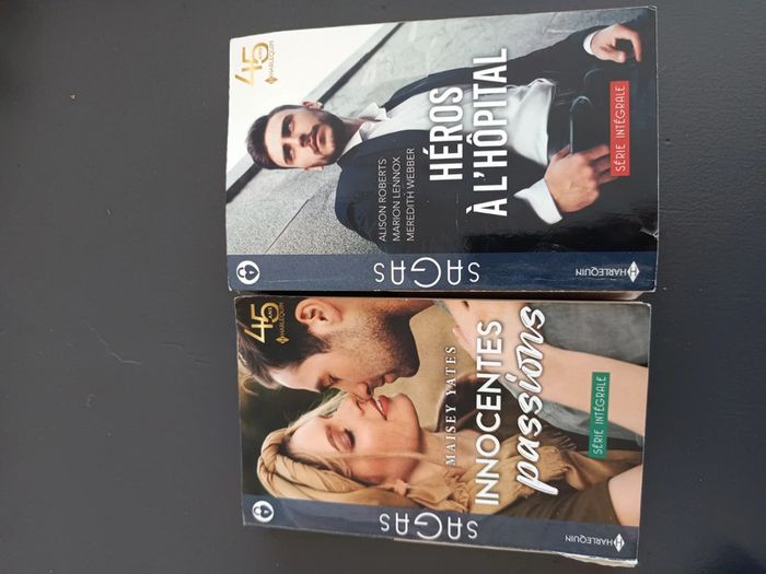 Livre sagas harlequin