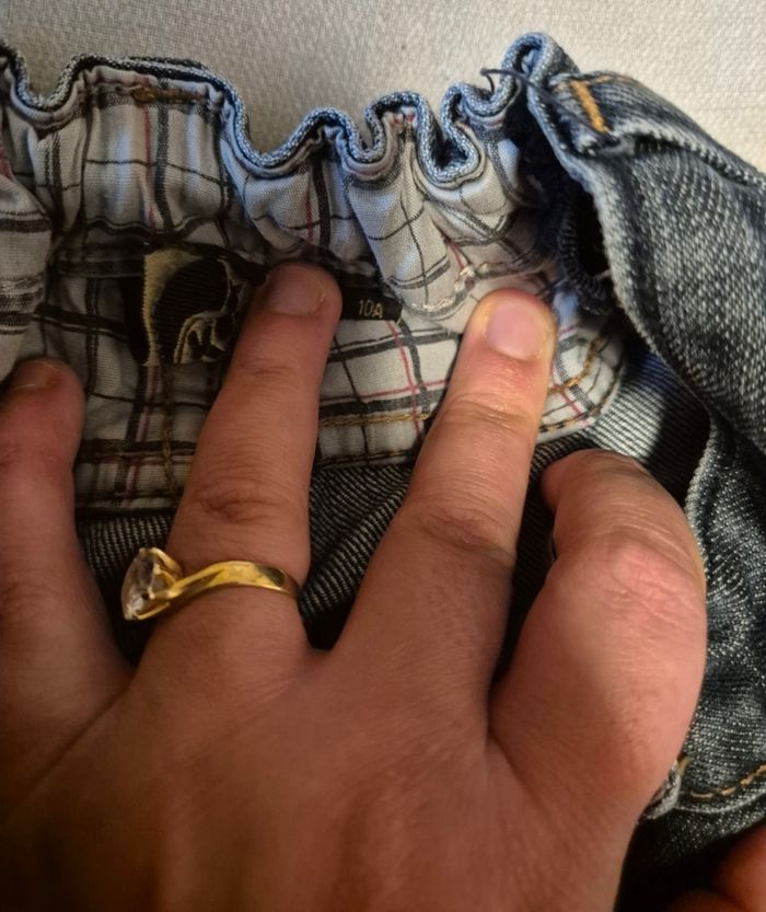 Pantalon jean garçon - photo numéro 2