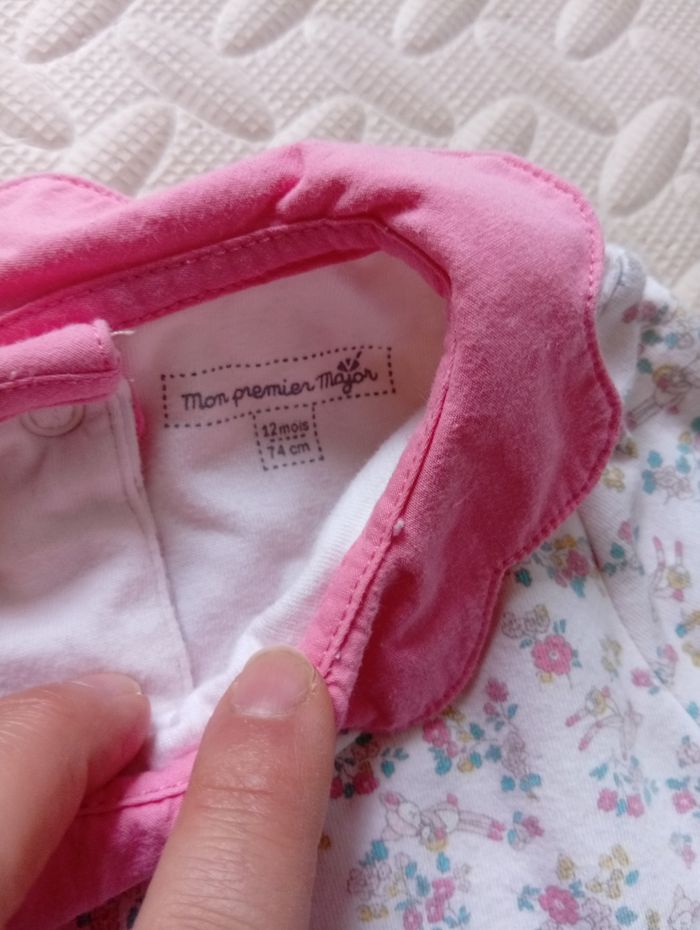 Gros lot de vêtements chauds pour bébé filles de marques 12 mois - photo numéro 10
