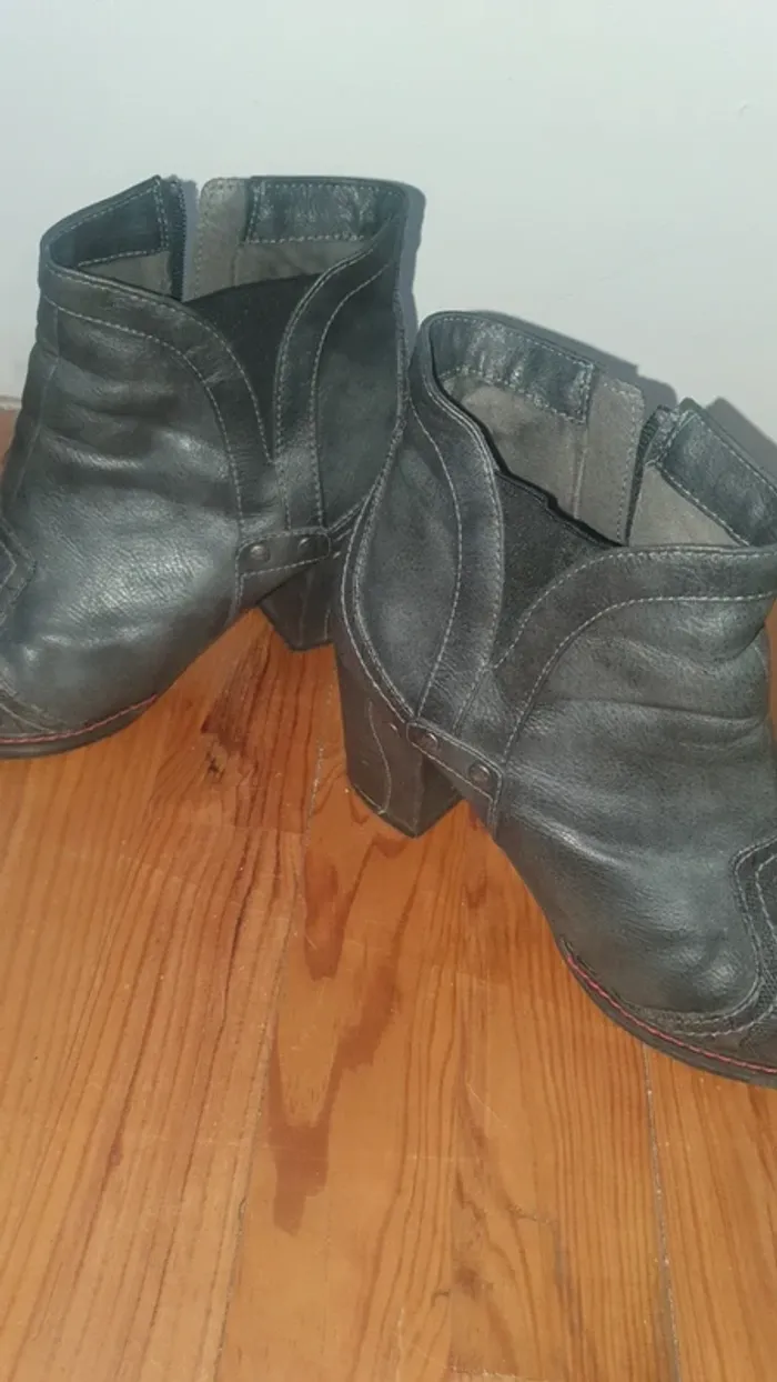 Bottines mustang très bon état - photo numéro 8