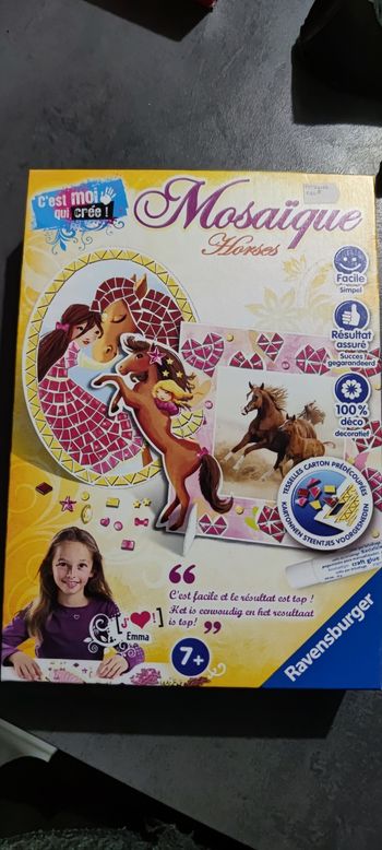 Mosaïque horses