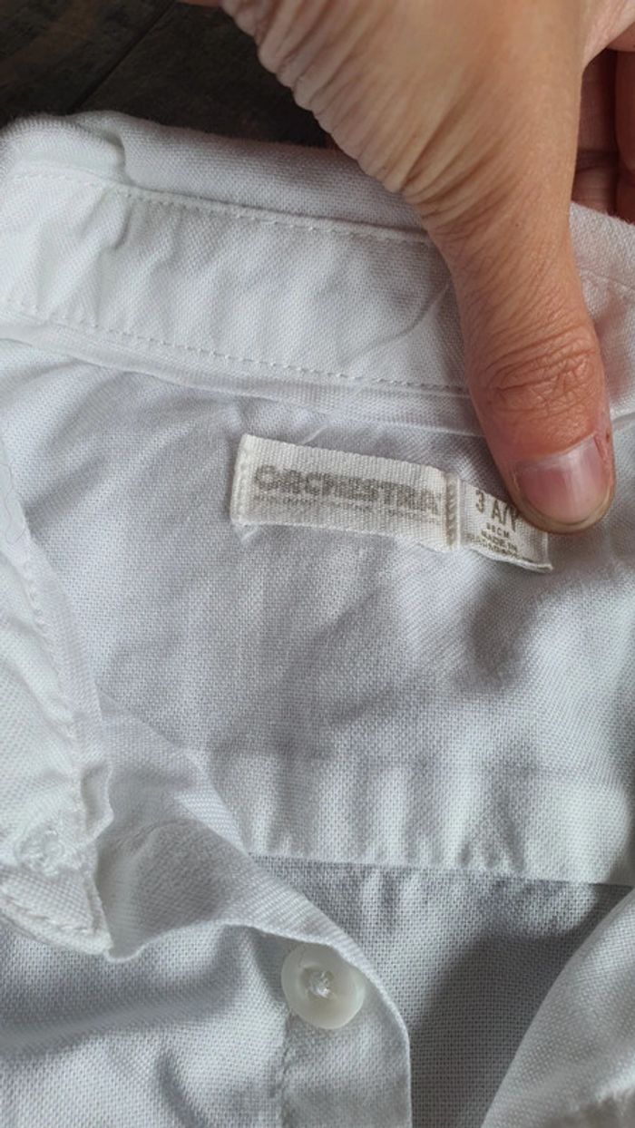 Chemise orchestra 3 ans en très bon état - photo numéro 3