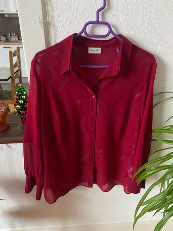 Chemisier bordeaux Canda