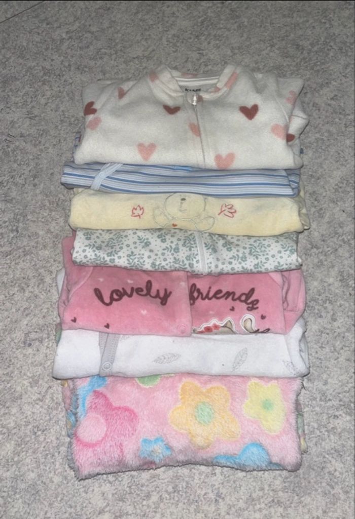 Lot vêtement bébé fille Multimarques 3M - photo numéro 6