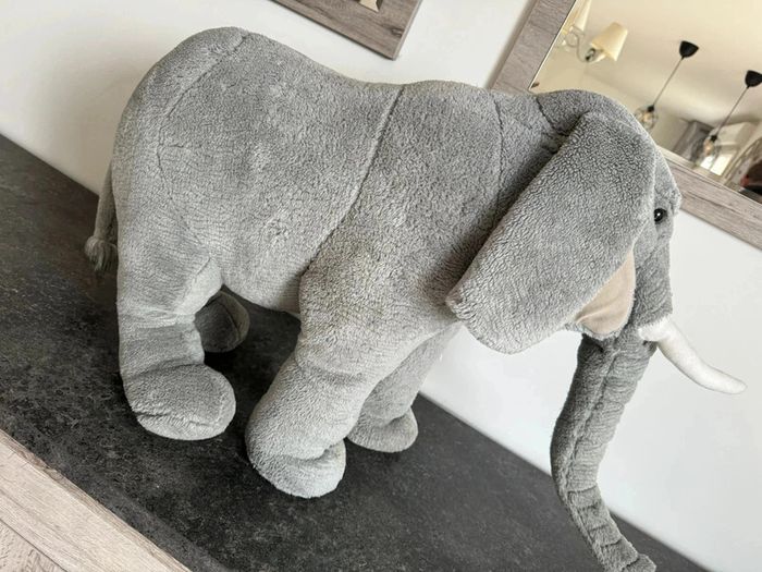 Peluche géante éléphant - photo numéro 7