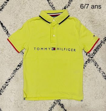 Polo Tommy Hilfiger 6-7 ans