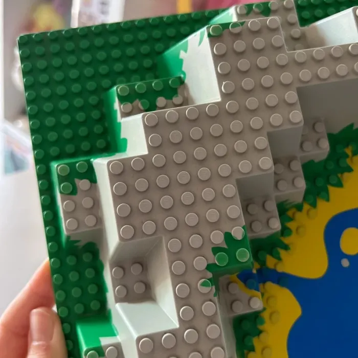 Lot 2 plaques lego 6025 6278 - photo numéro 12